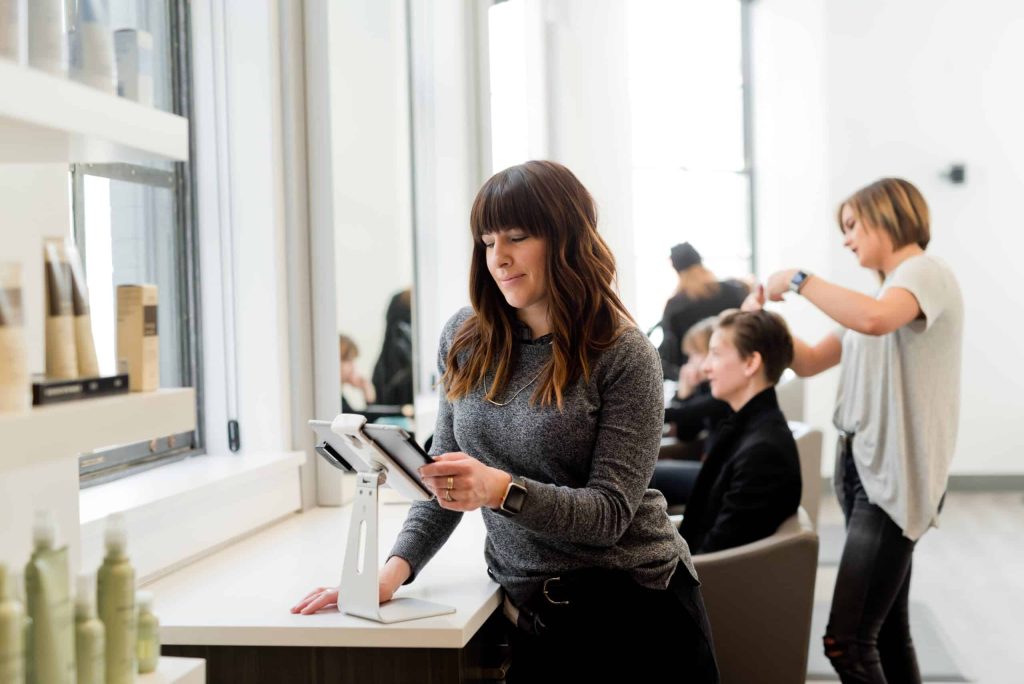 Marketing for Small Businesses | Salon Manager at Tablet