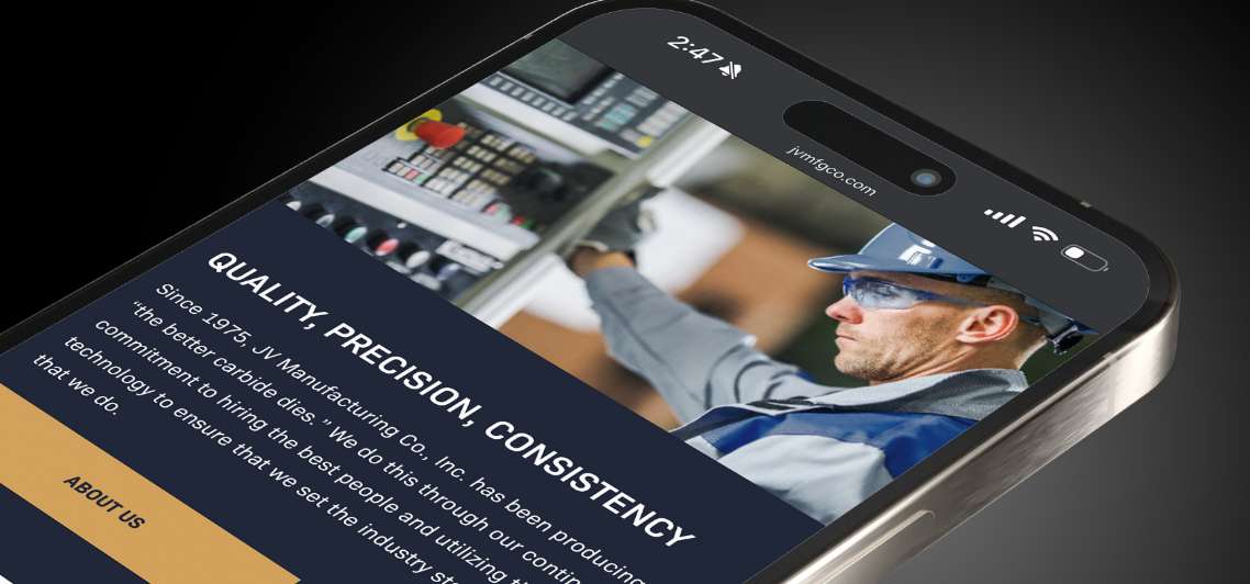 JV mobile website