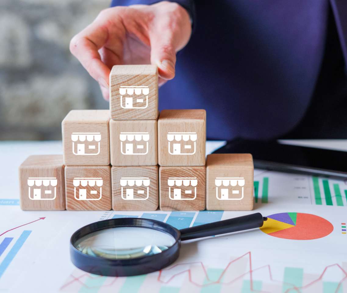 Hand placing tiles - Direct Online Marketing internet marketing company - Provider of SEO Services for Franchise Businesses
