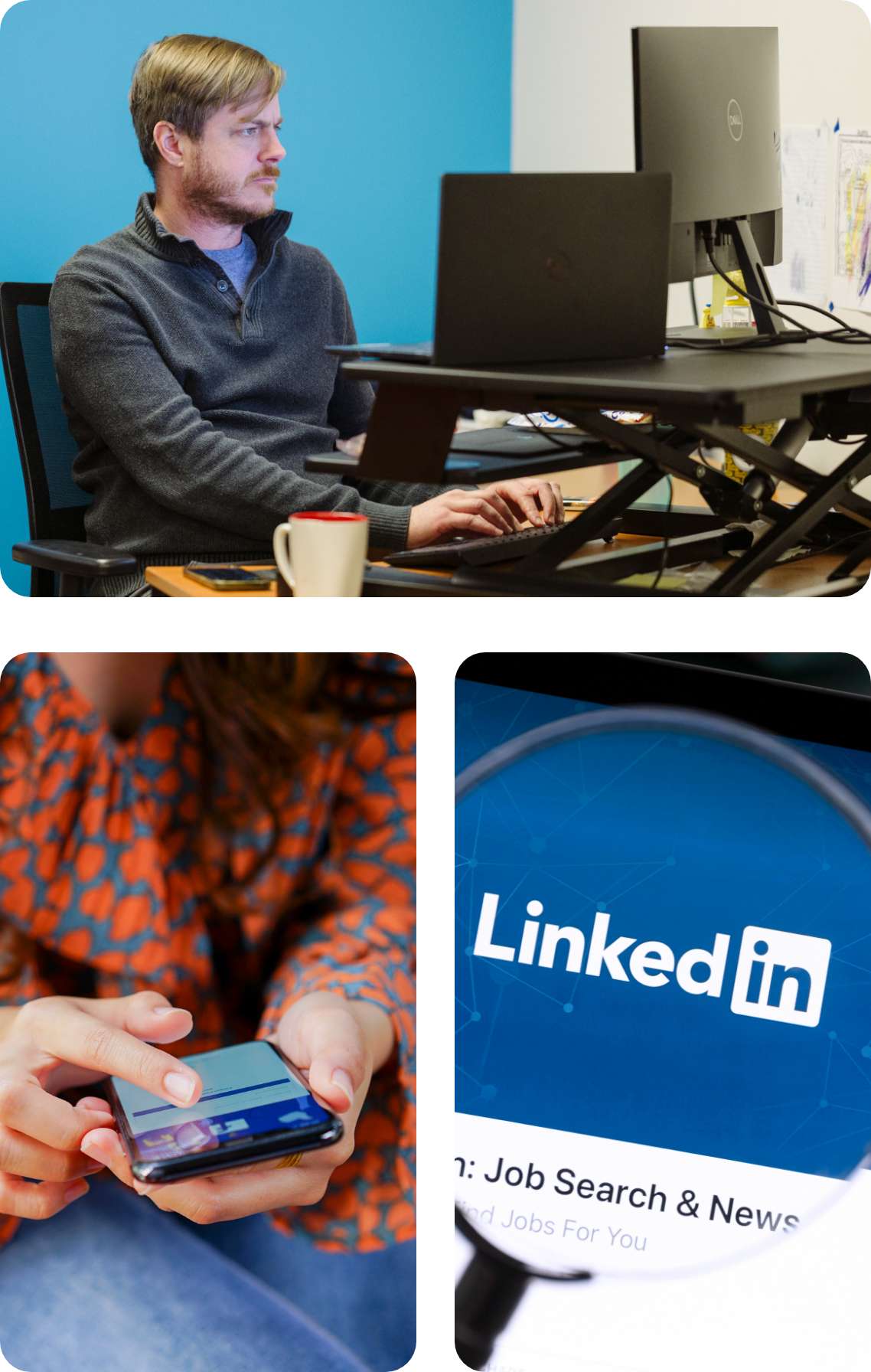 Social Media marketing | Team member working