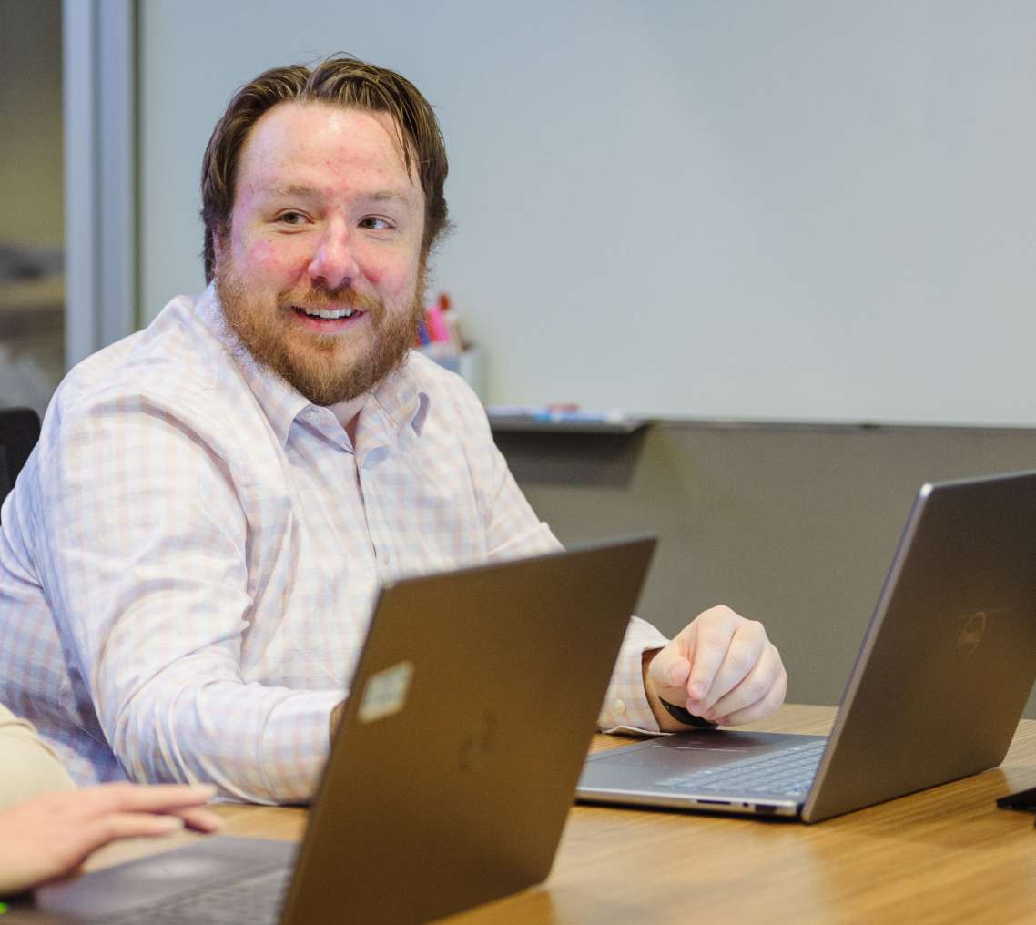 Social Media Marketing Agency | Employee at Laptop