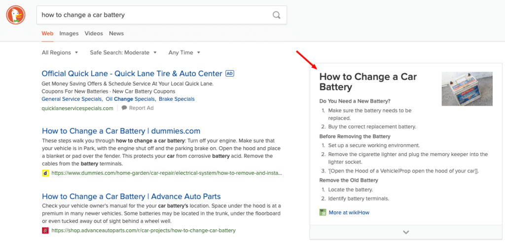 duckduckgo seo