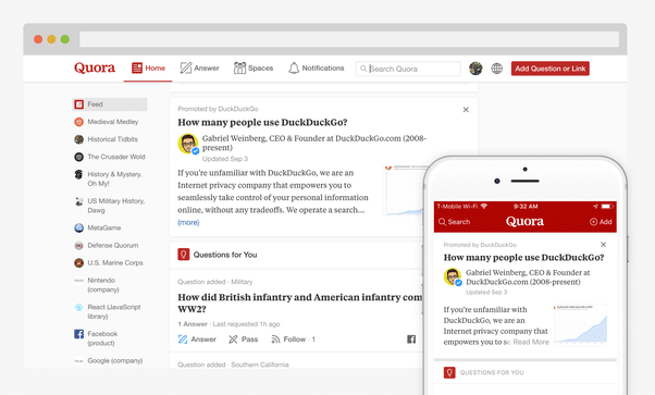 Quora strategies for promoting training courses