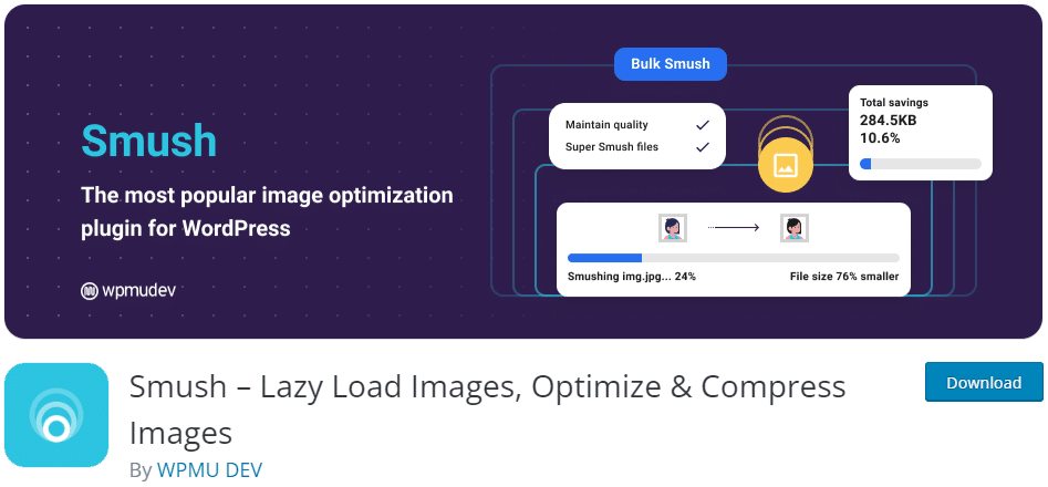 Smush WordPress Plugin